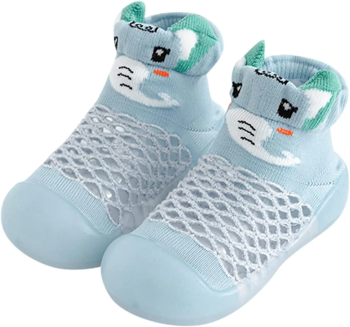 24 Months Girl Shoes Infant Boys Girls Animal Prints Cartoon Socks Shoes Toddler Breathable Mesh The Floor Socks Non Slip Prewalker Shoes Shoes for Special Needs