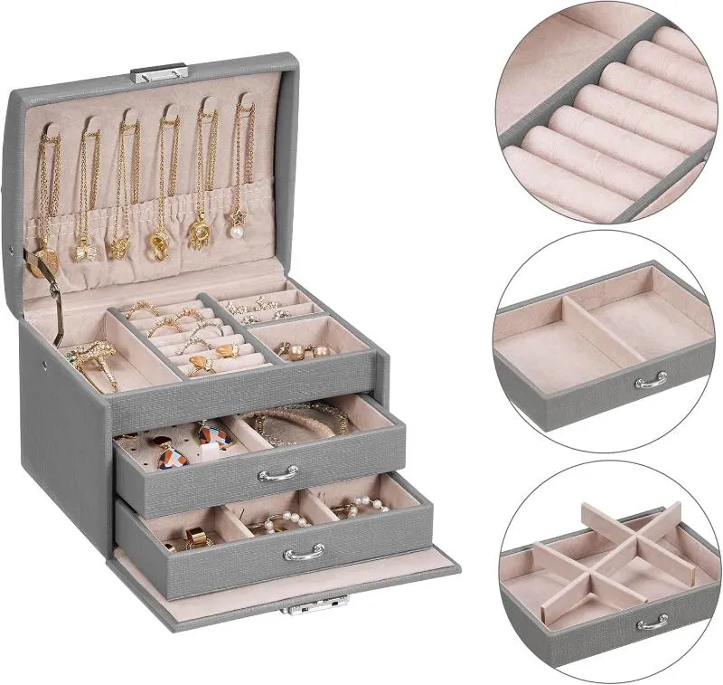 3 Layer Jewelry Organizer