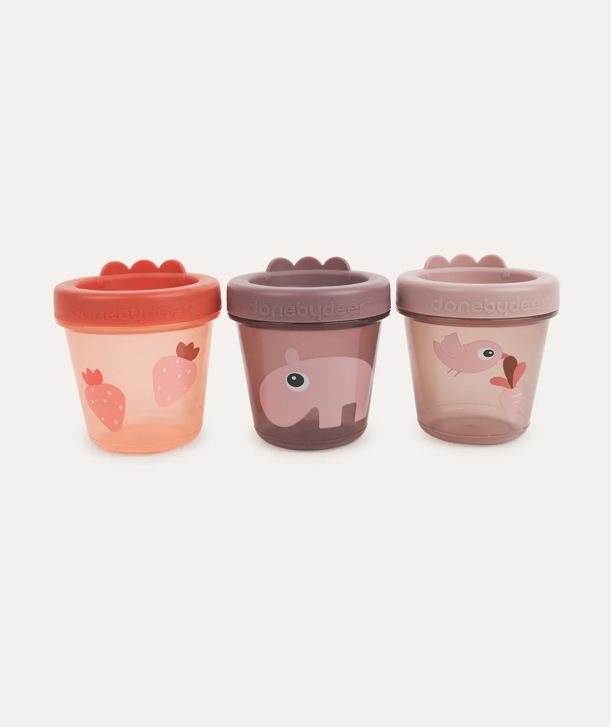 3 Pack Baby Food Containers - Powder