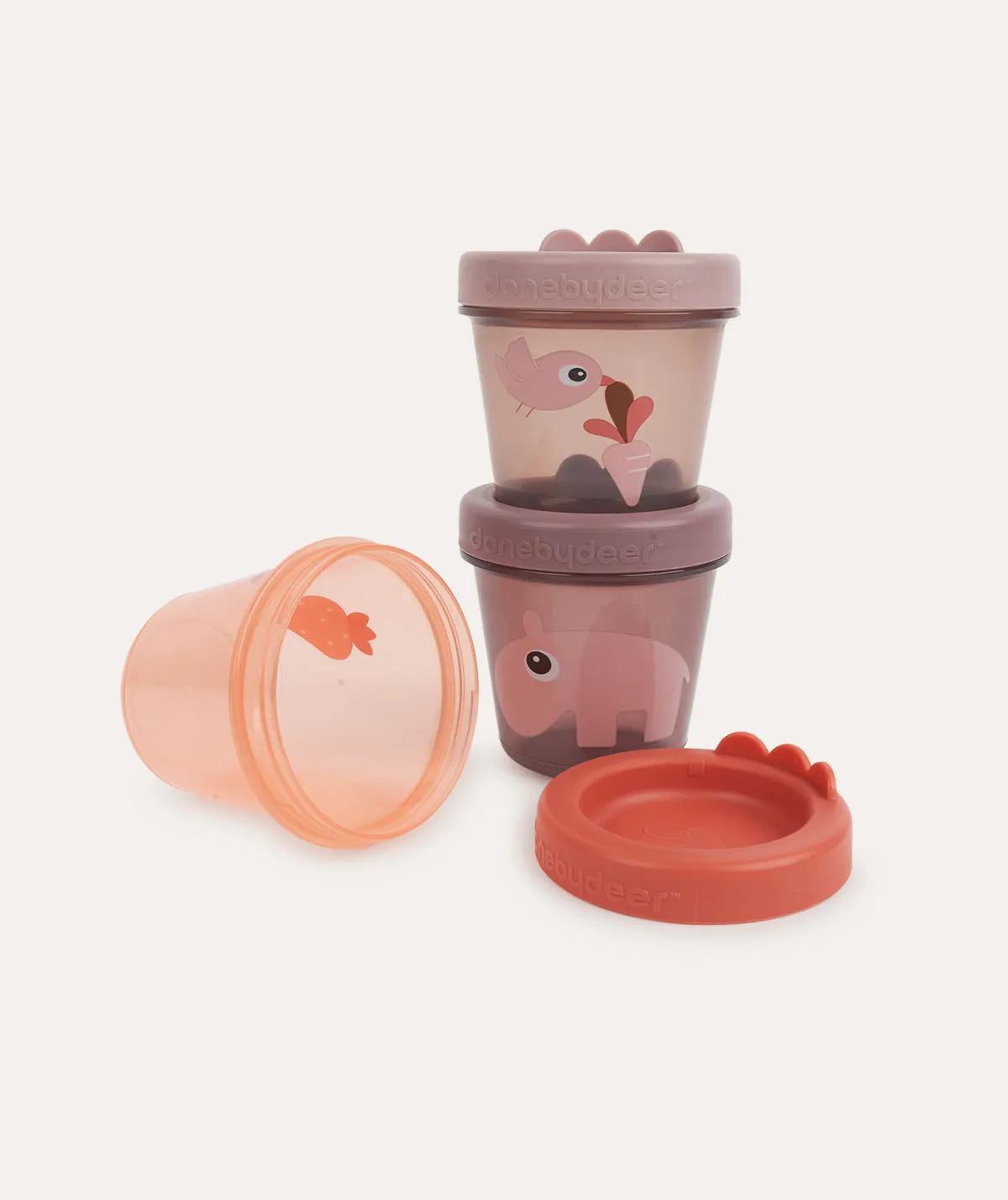3 Pack Baby Food Containers - Powder