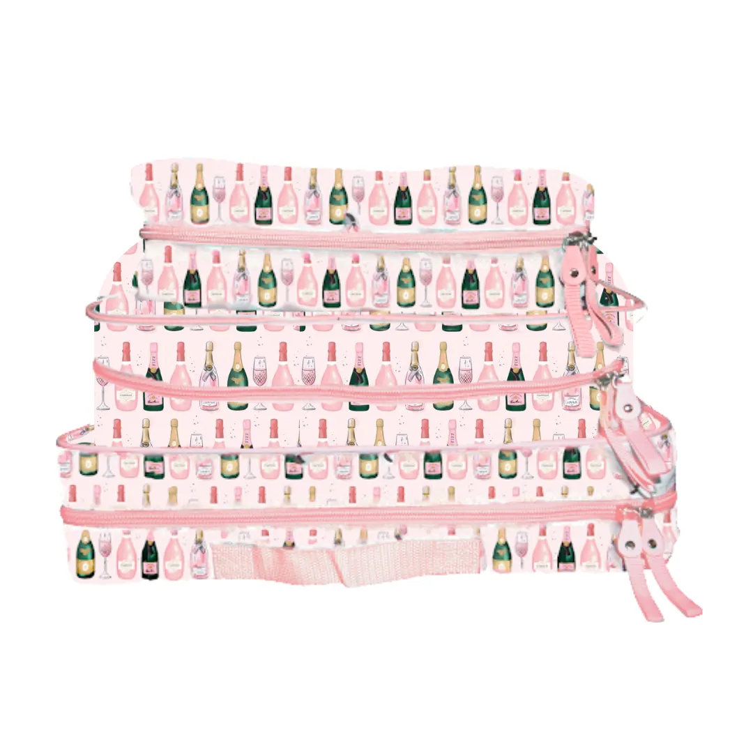 3 Piece Packing Cube Set Champagne