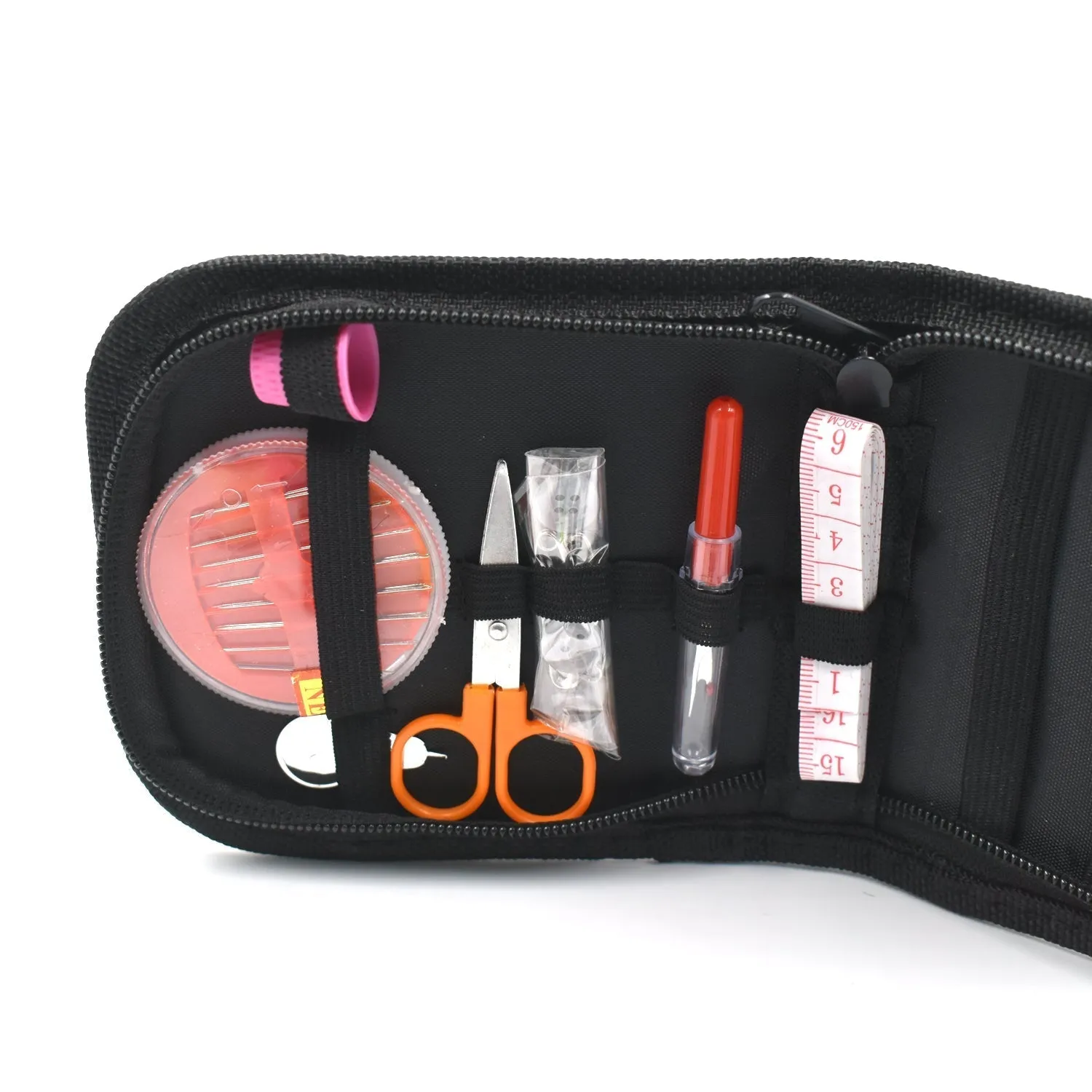48 Pc Purse Sewing Set used for sewing of clothes and fabrics including all home purposes.