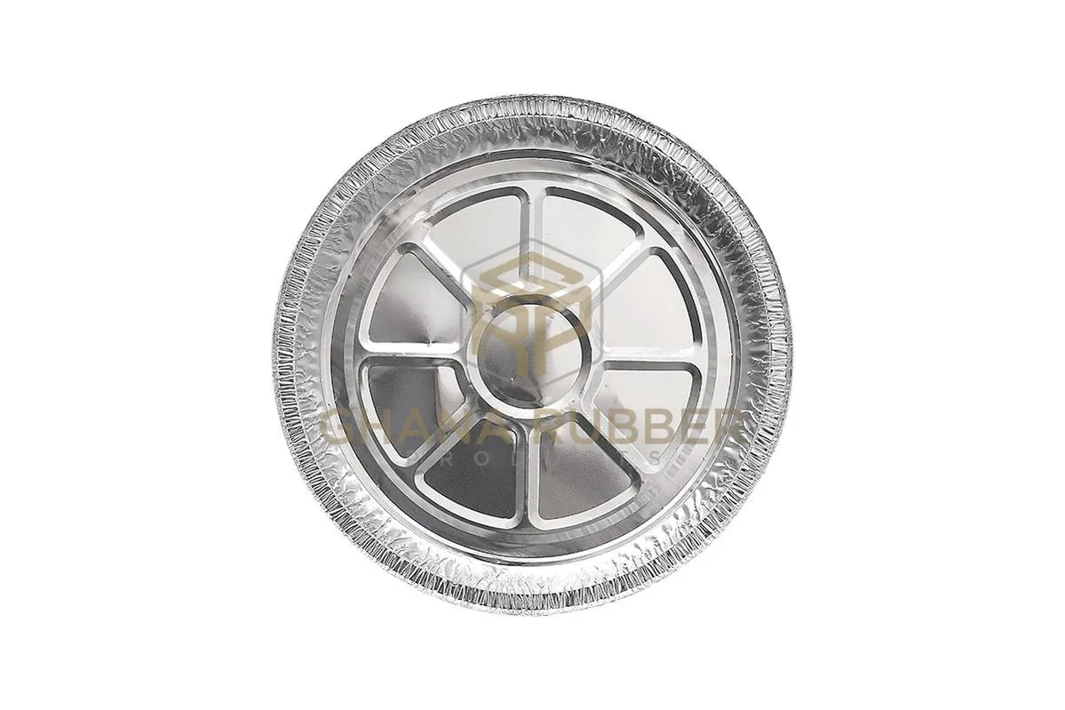 Aluminium Foil Food Containers   Lids Round 31135 (1380ml)