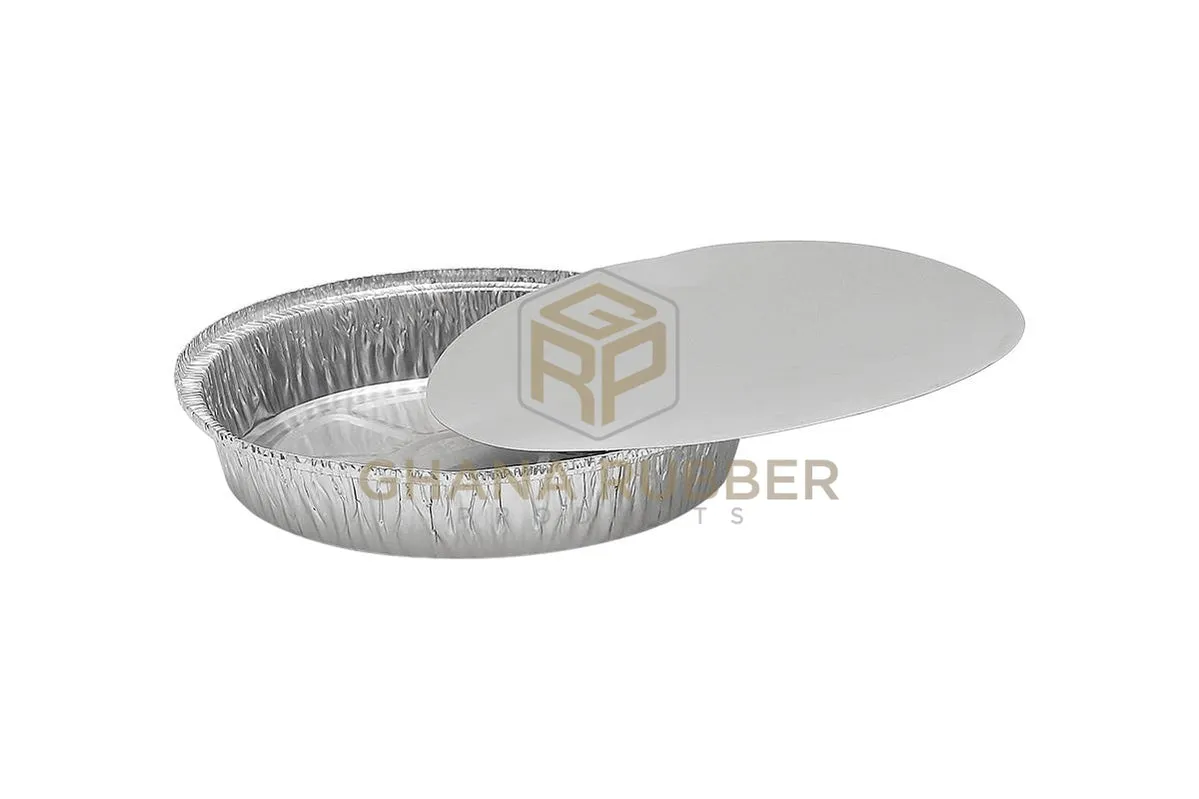 Aluminium Foil Food Containers   Lids Round 31135 (1380ml)