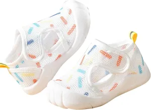 Baby Boy Crib Sandals Toddler Girls Boys Shoes Sandals Flat Bottom Non Slip Half Open Toe Slip Boys Sandal