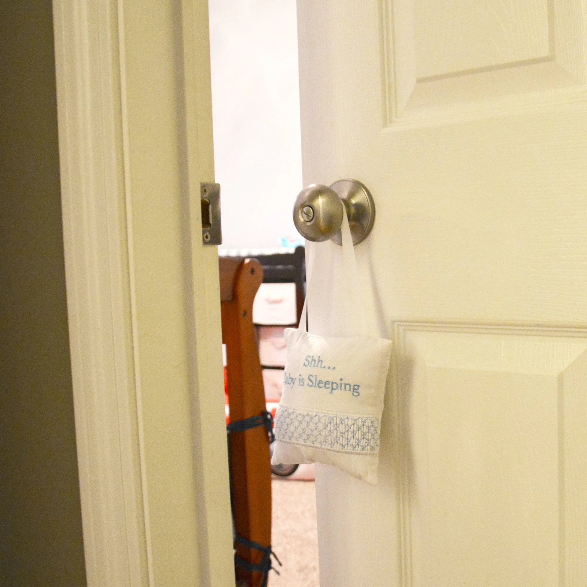Baby Nursery Hanging Doorknob Pillows