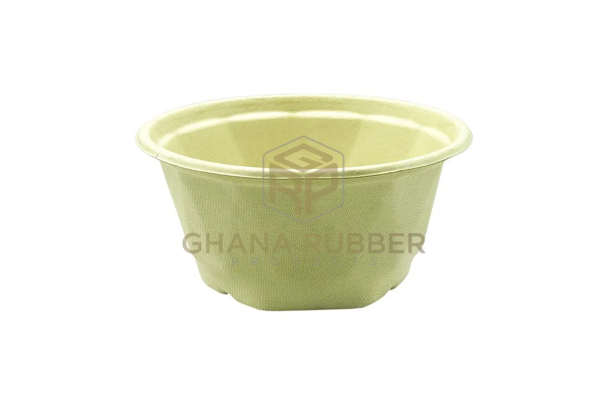 Bagasse Diamond Bowls   Lids 850ml