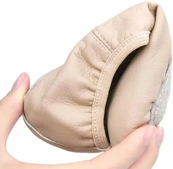 Ballet Dance Shoes for Girls Split Sole Embroidered Bow Design Toddler Little Girls