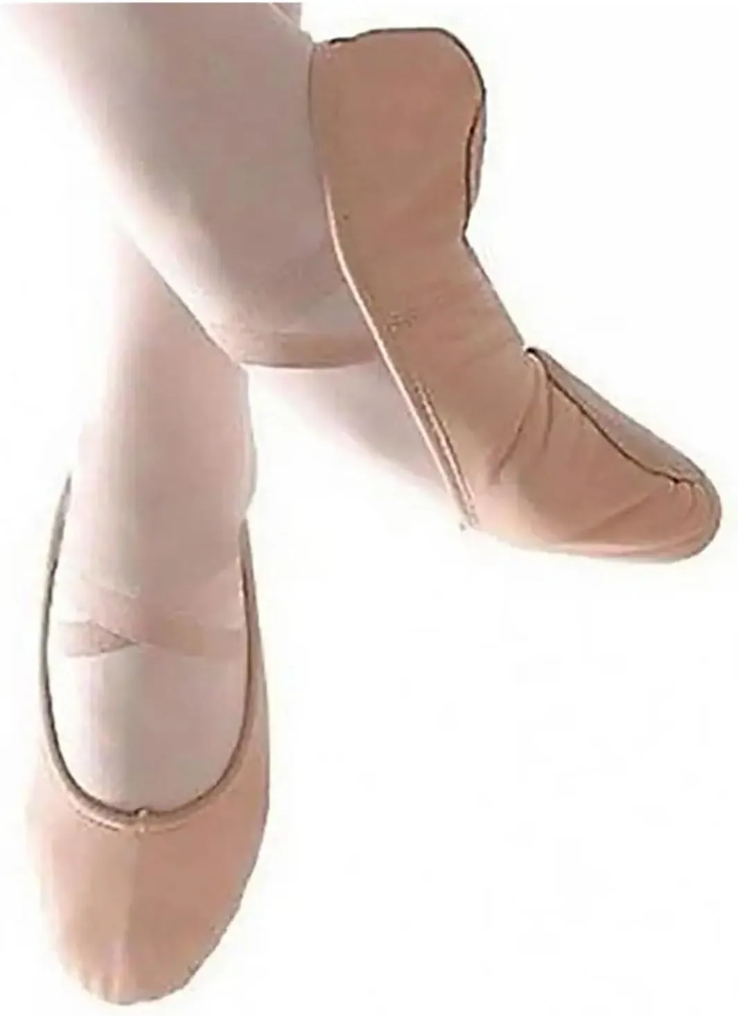 Ballet Shoes Girls Flat Canvas Head Black White Soft Ballet Slippers Ballet Belly Gym Yoga Dance Shoes Kids Woman Man for Girls Toddler Ballet Slippers(Beige,27)