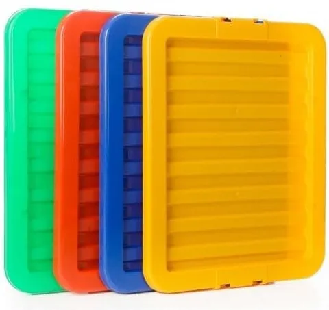 Blue 30L Plastic Storage Box with Lid!