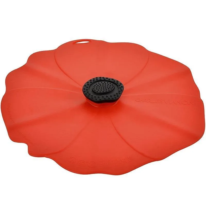 Charles Viancin 11” Poppy Silicone Lid