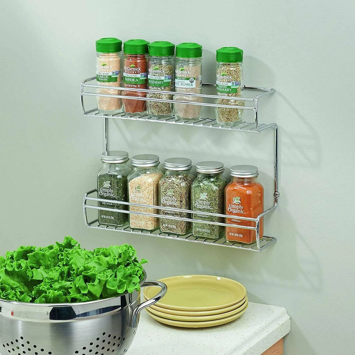 Classico Spice Rack - 2 Shelf