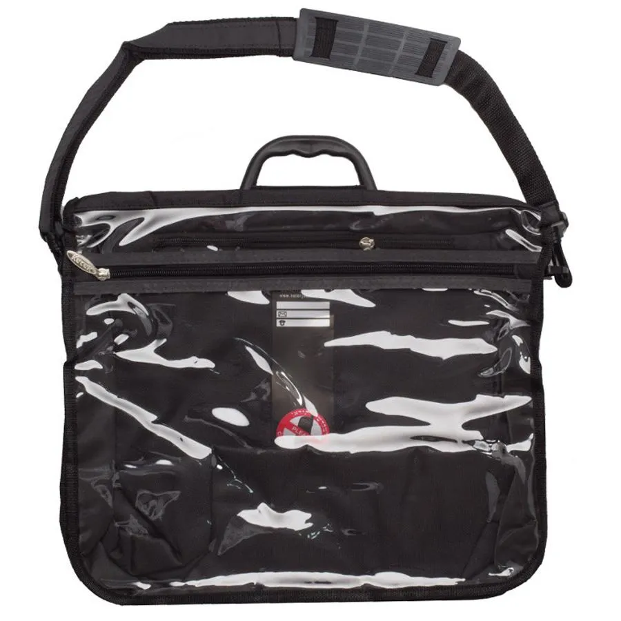 Clear Front Plastic Talis Tote Bag