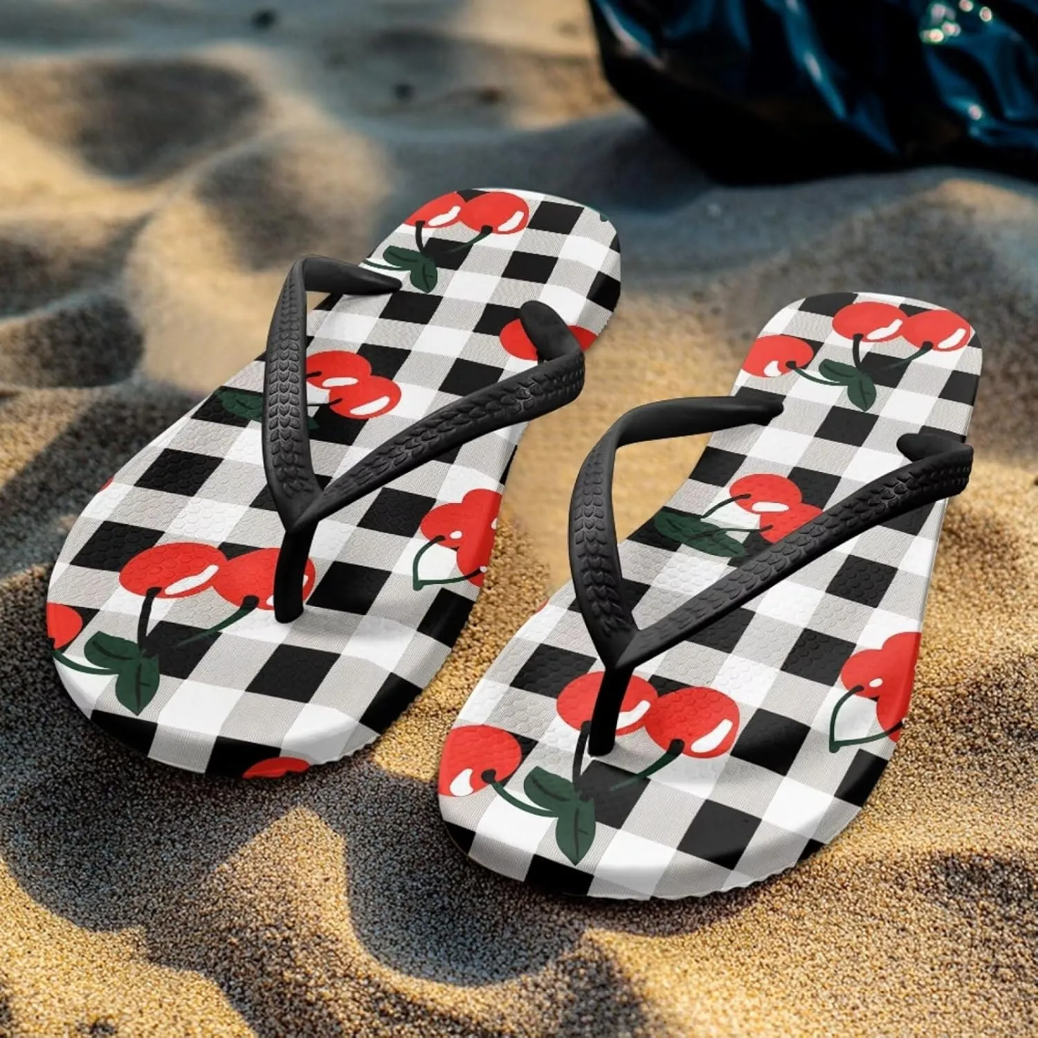 Coloranimal Flip Flops for Women Sandals Women Comfortable Womens Flip Flops House Slippers Beach Sandals Water Resistant Shower Shoes