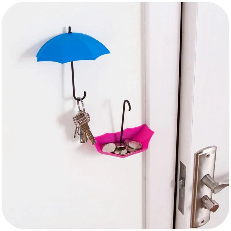 Convenient Universal Umbrella Shaped Plastic Hangers Set