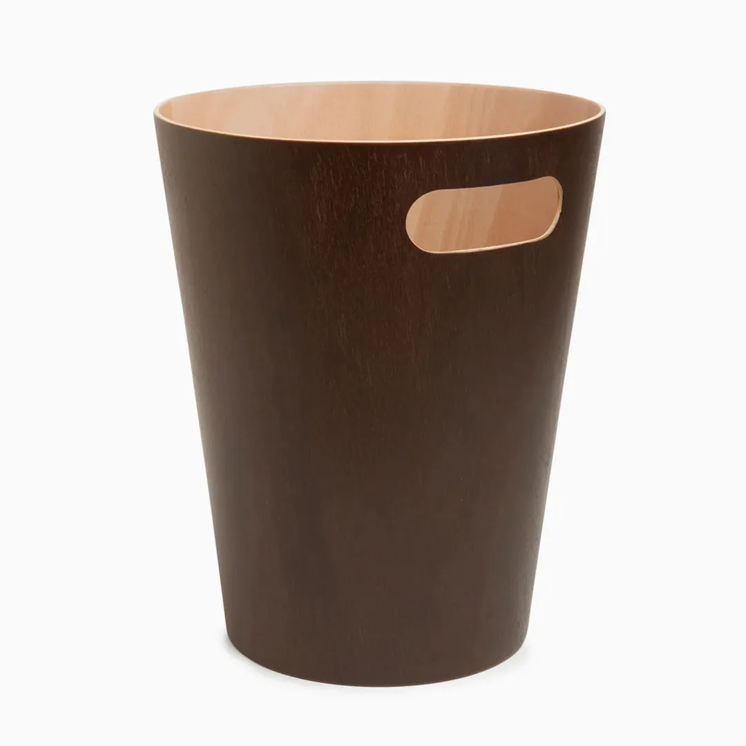 Desky Wooden Rubbish Bin