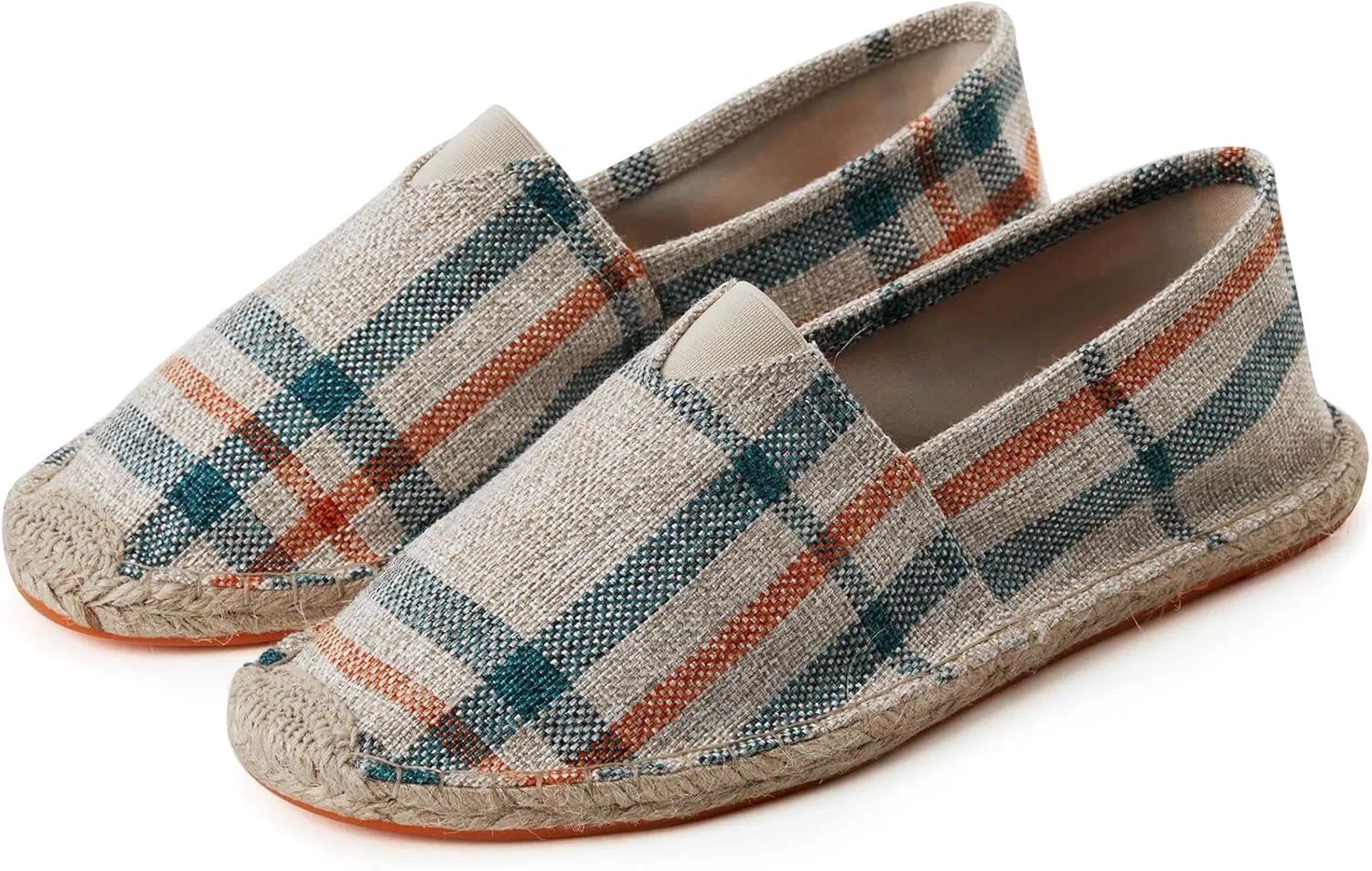 Espadrilles for Men with Flat Slip-on Fashion Casual Classic Canvas