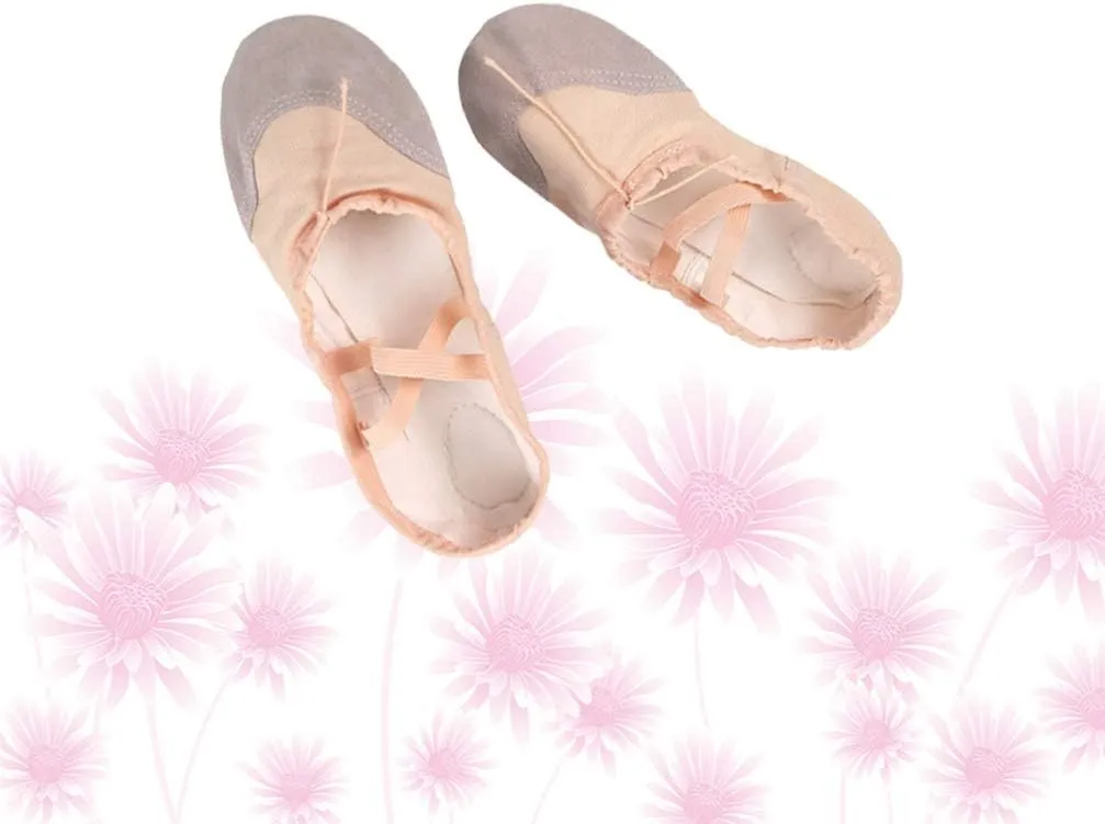 EXCEART 1 Pair Dancing Shoes Dress Flats Foldable Slippers for Women Girl Flats Dance Shoes for Girls Toddler Slippers Ballet Shoes Pocket Shoes Girl Child China Aldult Beige