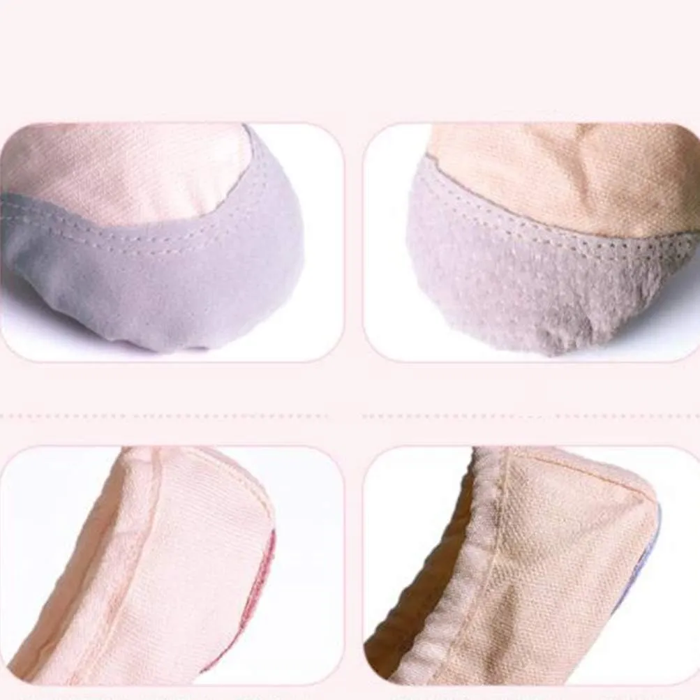 EXCEART 1 Pair Dancing Shoes Dress Flats Foldable Slippers for Women Girl Flats Dance Shoes for Girls Toddler Slippers Ballet Shoes Pocket Shoes Girl Child China Aldult Beige