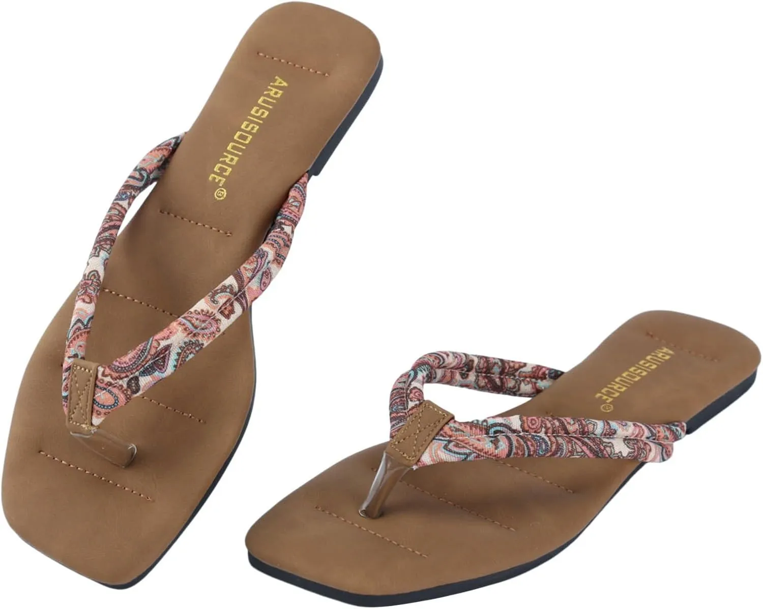Flip flops for Women Flat Slippers 2025 Vegan Leather Womens Slippers Sandals Beach Basic Fashion Slides Footwear