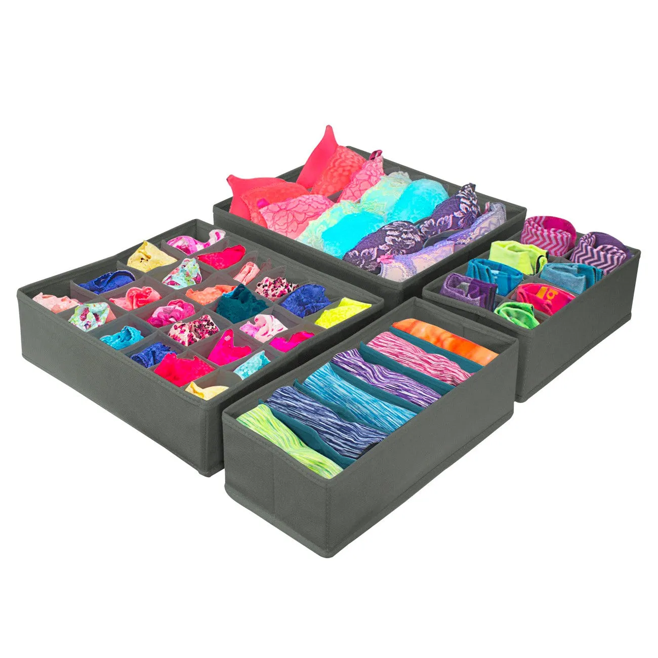 Foldable Drawer Dividers (4 Pc)