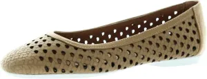 Gentle Souls by Kenneth Cole Women's Eugene Travel Ballet Woven Flat