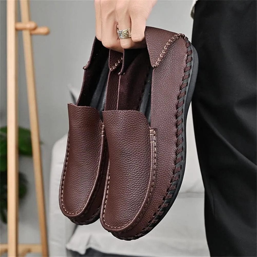 GEXECEUSS Men's Loafers Lightweight Driving Shoes Slip On Casual Penny Loafers Moccasin Flats Boat Shoes Anti-Slip Walking Shoes