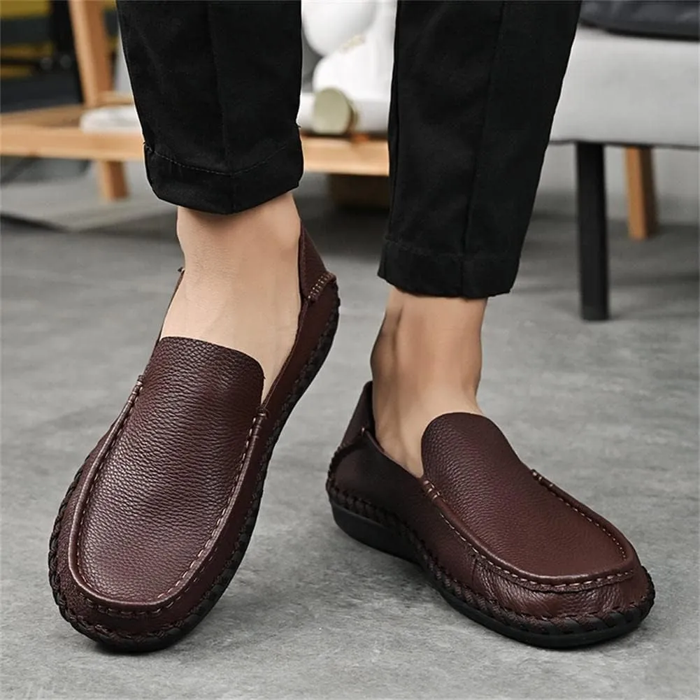 GEXECEUSS Men's Loafers Lightweight Driving Shoes Slip On Casual Penny Loafers Moccasin Flats Boat Shoes Anti-Slip Walking Shoes