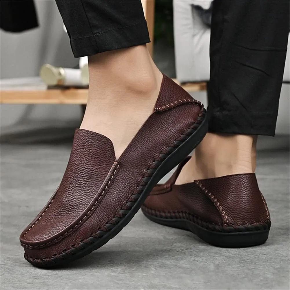 GEXECEUSS Men's Loafers Lightweight Driving Shoes Slip On Casual Penny Loafers Moccasin Flats Boat Shoes Anti-Slip Walking Shoes