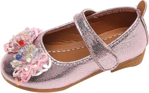Girls Ballet Shoes Fashion Autumn Girls Casual Shoes Flat Lightweight Colorful Bow Cute Toddler First Walking Shoes
