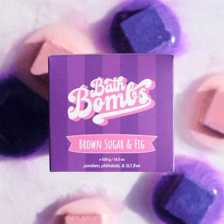 Happy Hippo Cube Bombs - Brown Sugar & Fig