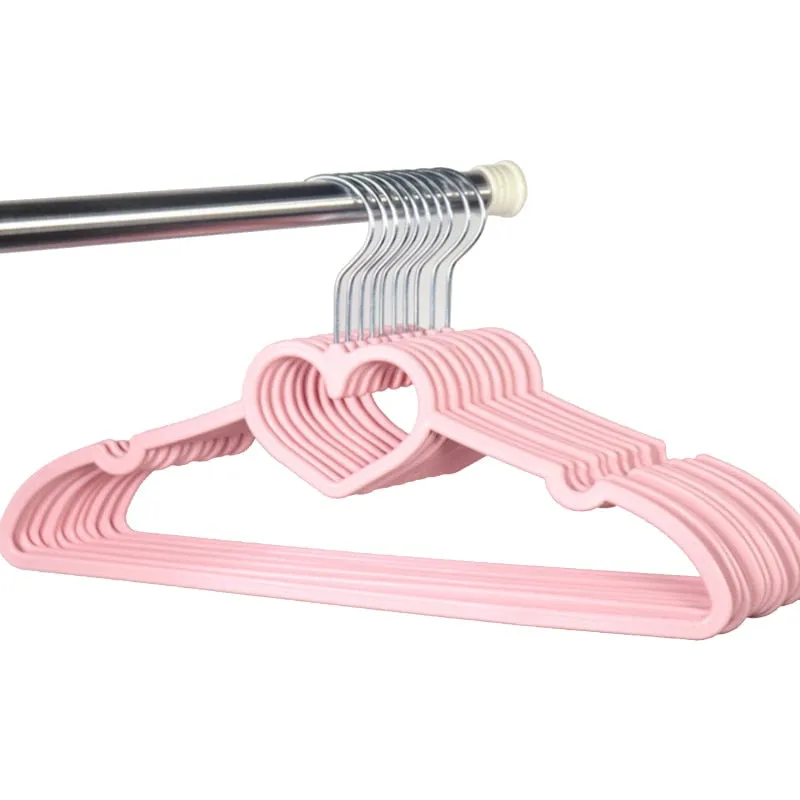 Heart Shaped Clothes Hangers
