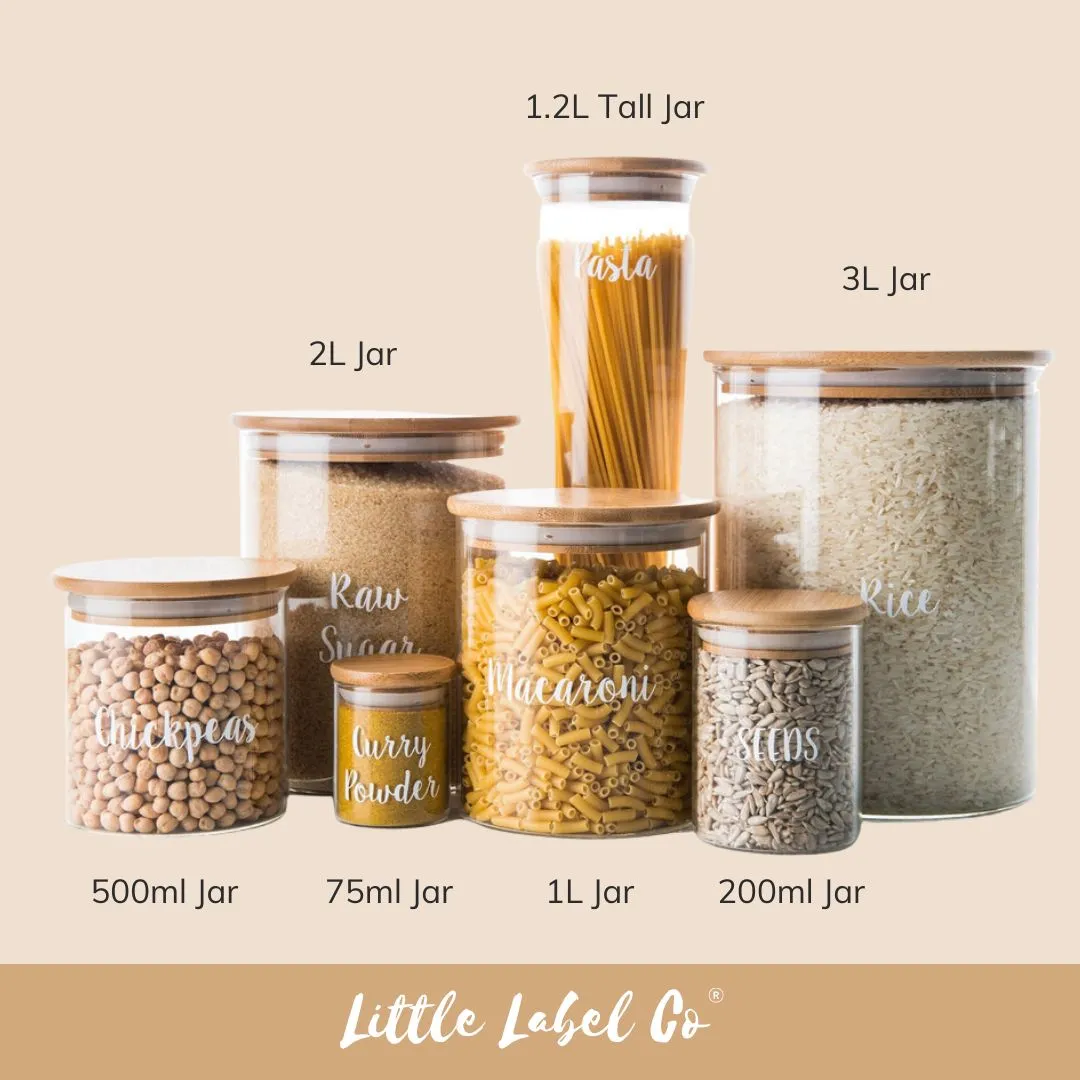Herb & Spice Jars Small - 75ml