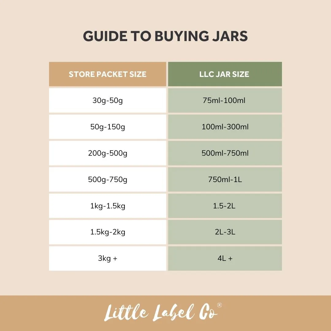 Herb & Spice Jars Small - 75ml