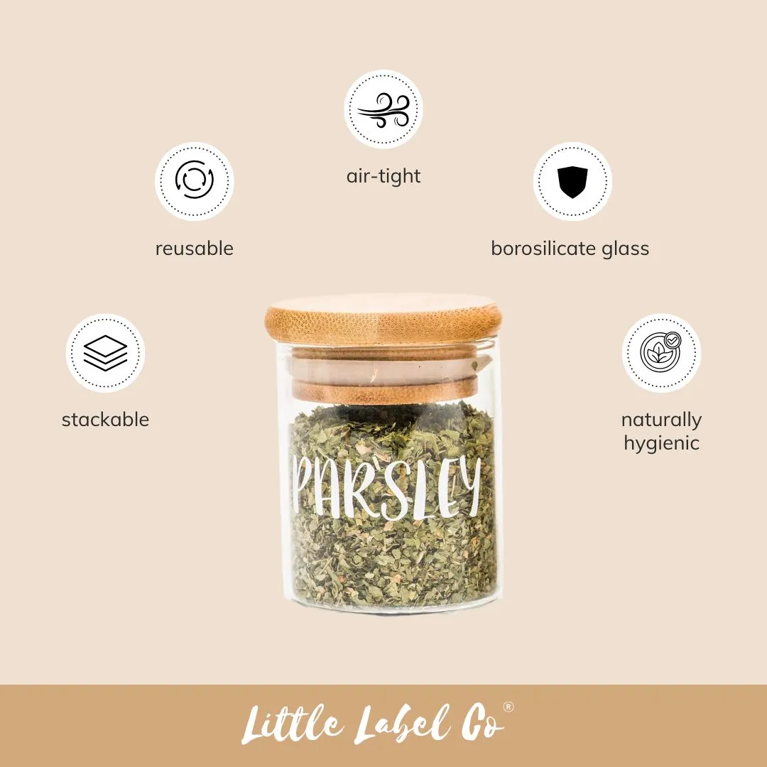 Herb & Spice Jars Small - 75ml