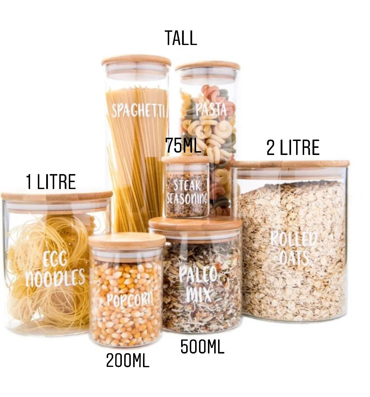 Herb & Spice Jars Small - 75ml