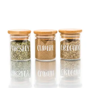 Herb & Spice Jars Small - 75ml
