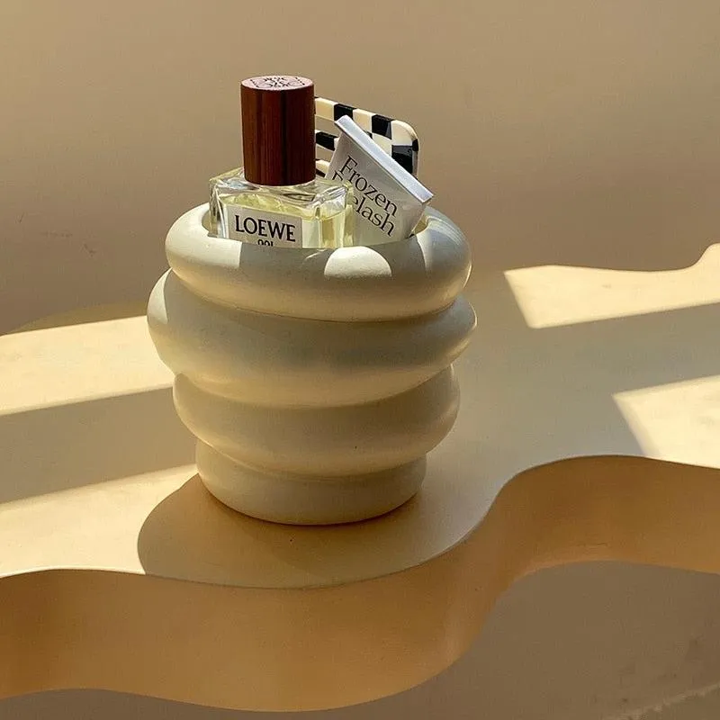 Honey Pot Ceramic Storage Vase & Planter
