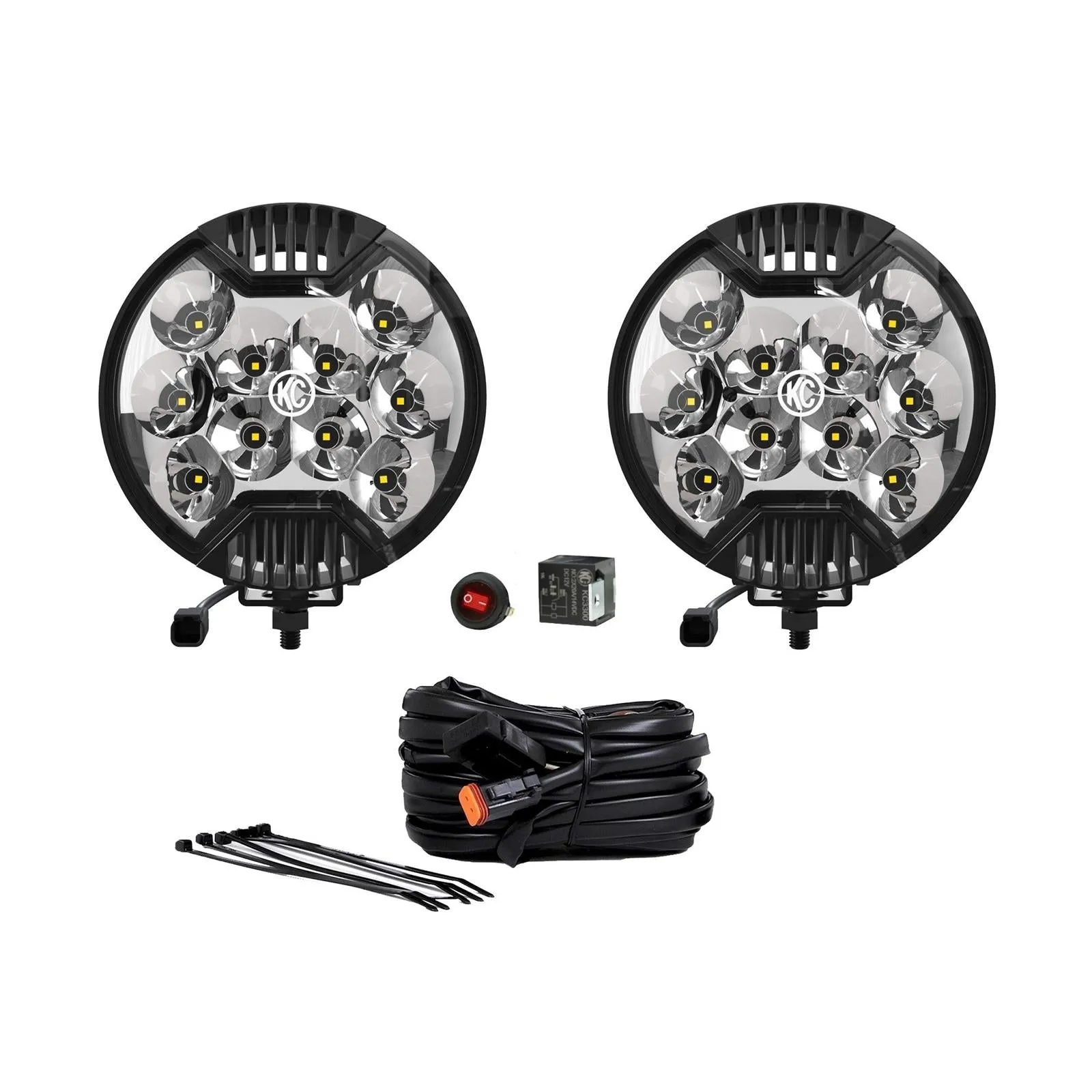 KC HiLiTES LED SlimLites 100