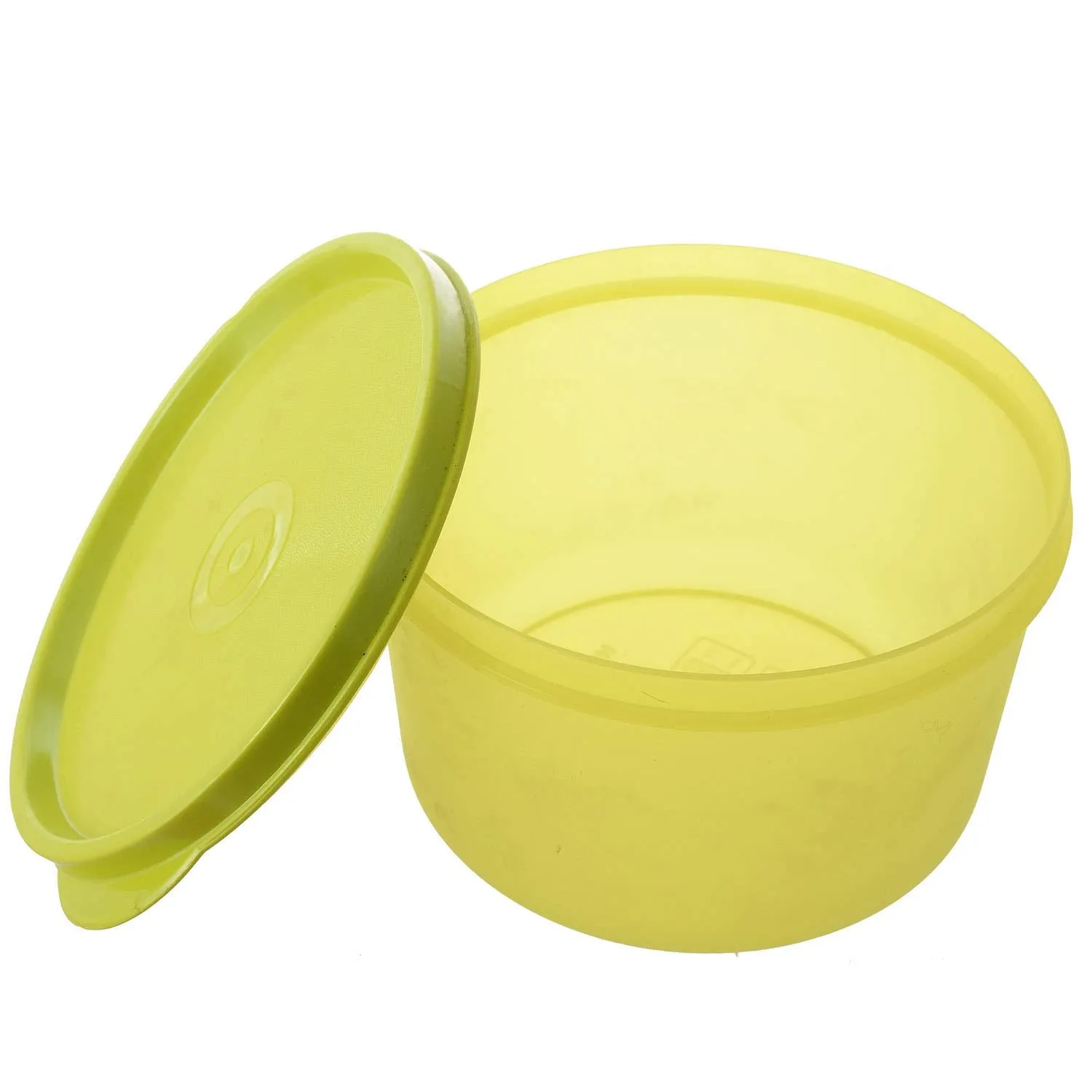 Kuber Industries Plastic 12 Pieces Kitchen Storage Spice Containers, Fridge Container, Food Utility Box, Food Storage Containers Jars 200 Ml (Green) - CTLTC43836