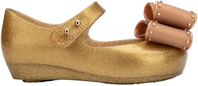 mini melissa Ultragirl Classic Bow Mary Jane Flats for Babies & Toddlers