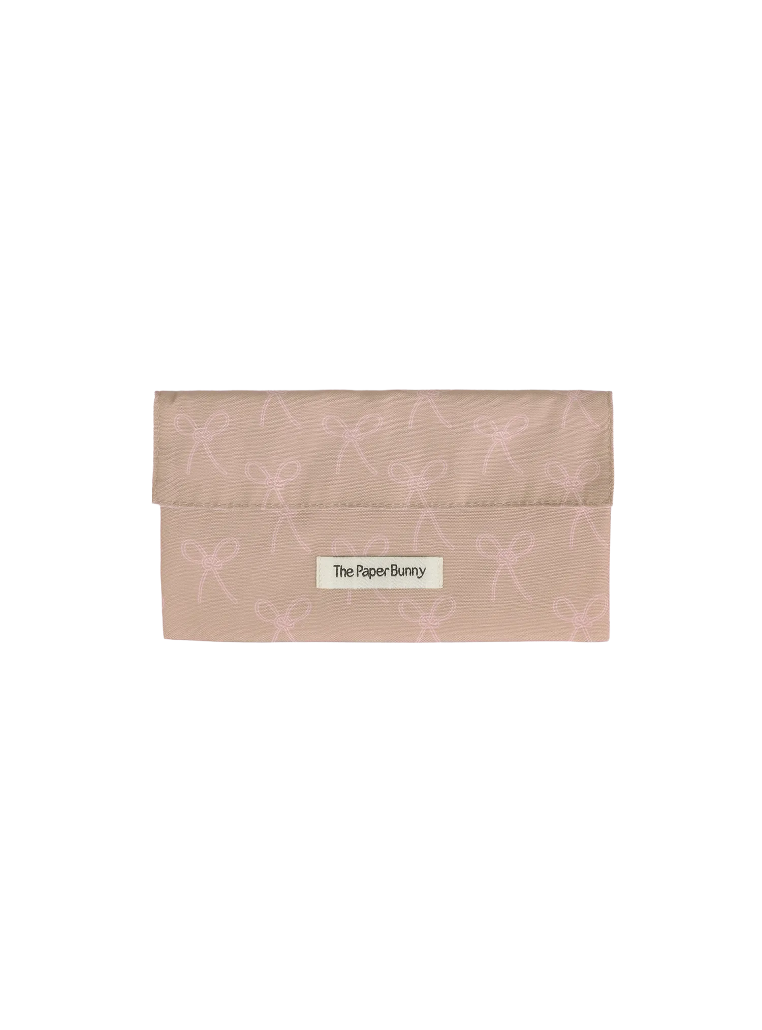 Mini Pocket Pouch (Ribbon Blush)
