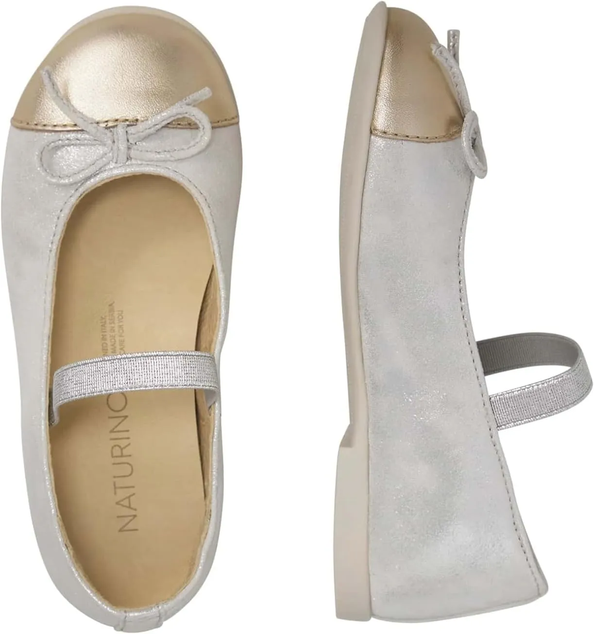Naturino Girl's Croise Tip (Toddler/Little Kid) Ballet Flat