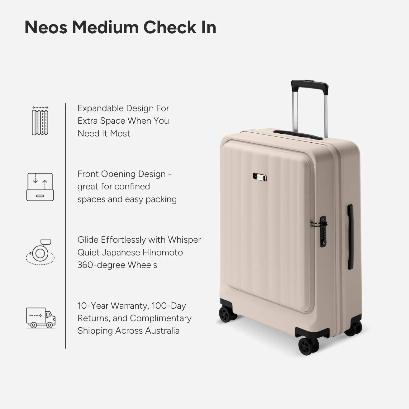 Neos Medium Check In