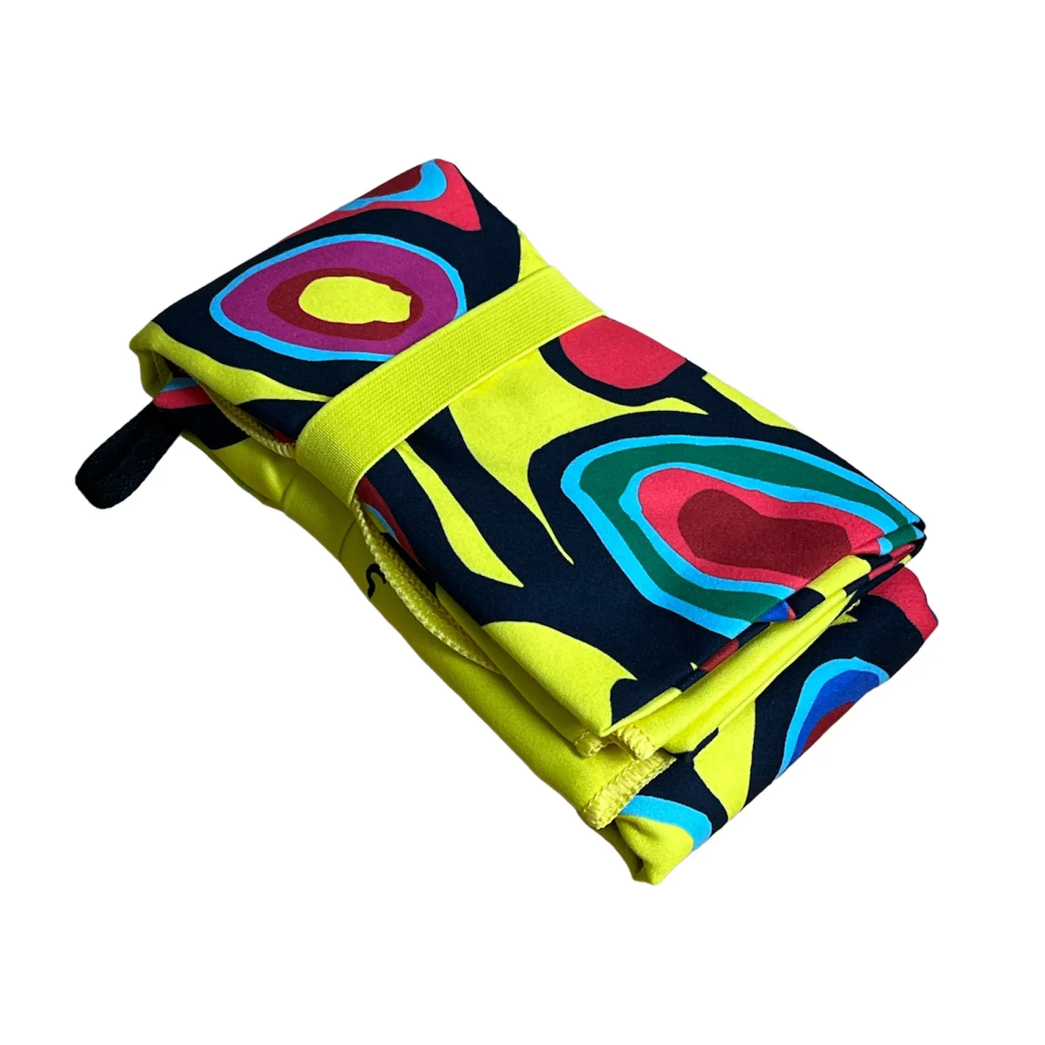Norval Morrisseau Floral on Yellow Travel Quick-dry Towel