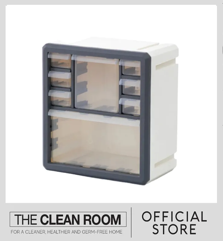 Octa Cube Storage Box Gray/White