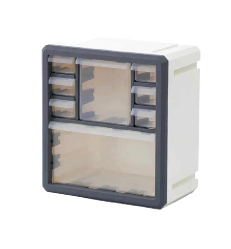 Octa Cube Storage Box Gray/White