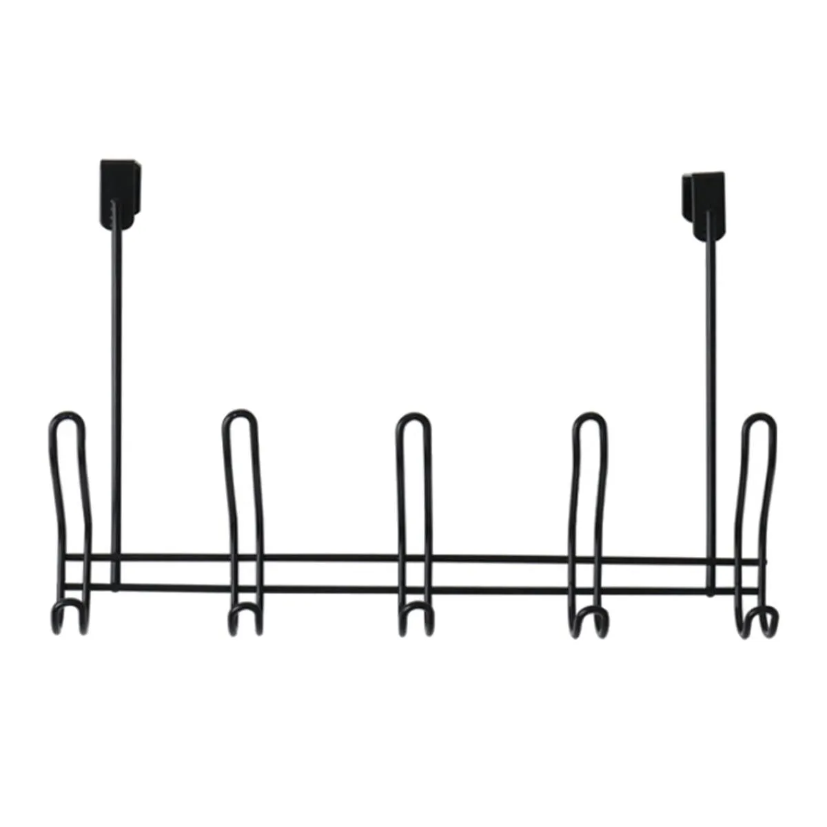 Over The Door 6 Hook Hanger - Organize Your Space with Ease!