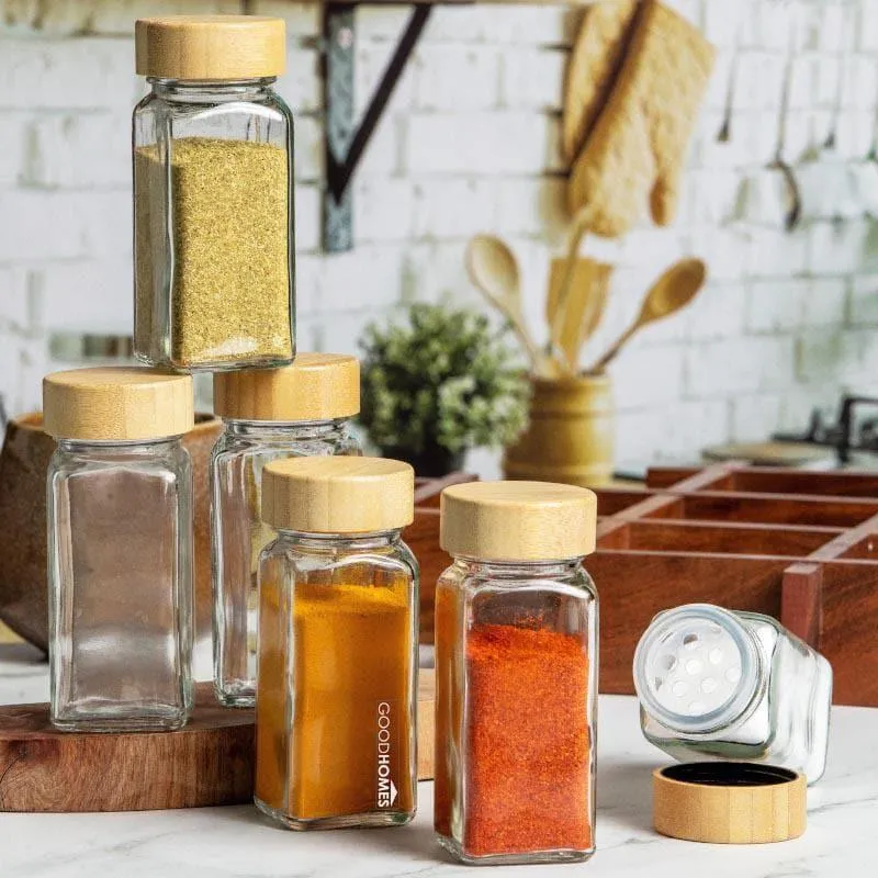 Pellony Spice Jar (120 ML) - Set Of Six