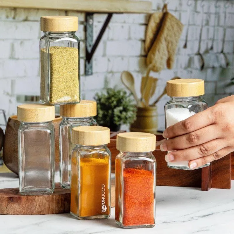 Pellony Spice Jar (120 ML) - Set Of Six
